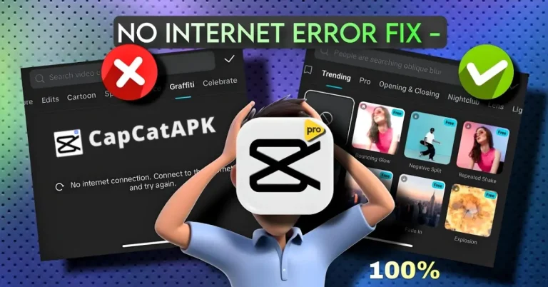 How to Fix "No Internet Connection" Error on Capcut with New Features and Step-by-Step Guide 1 No Internet Connection Error on capcut